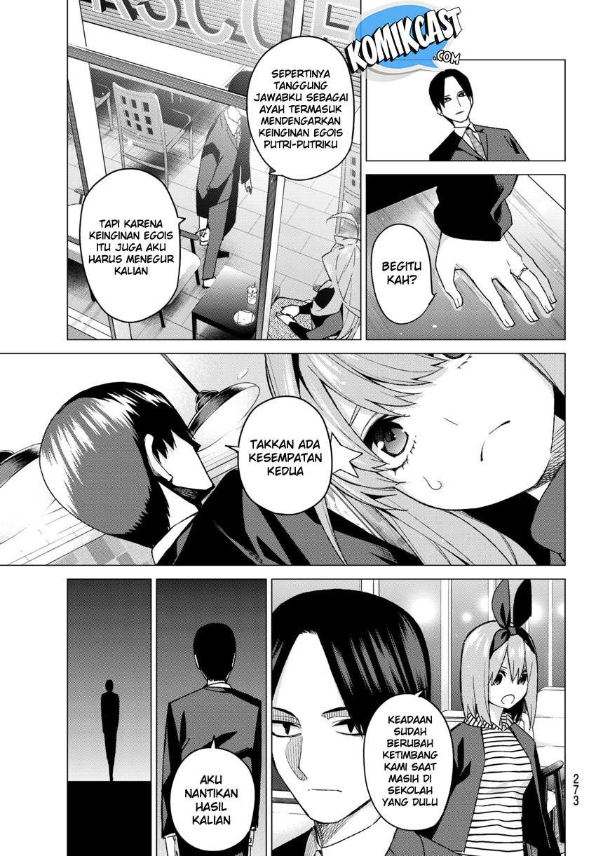 Go-toubun no Hanayome Chapter 54 - halaman 19