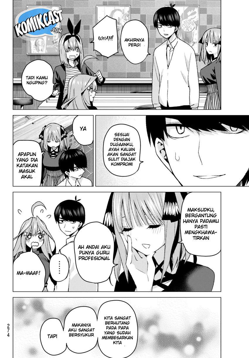 Go-toubun no Hanayome Chapter 54 - halaman 20
