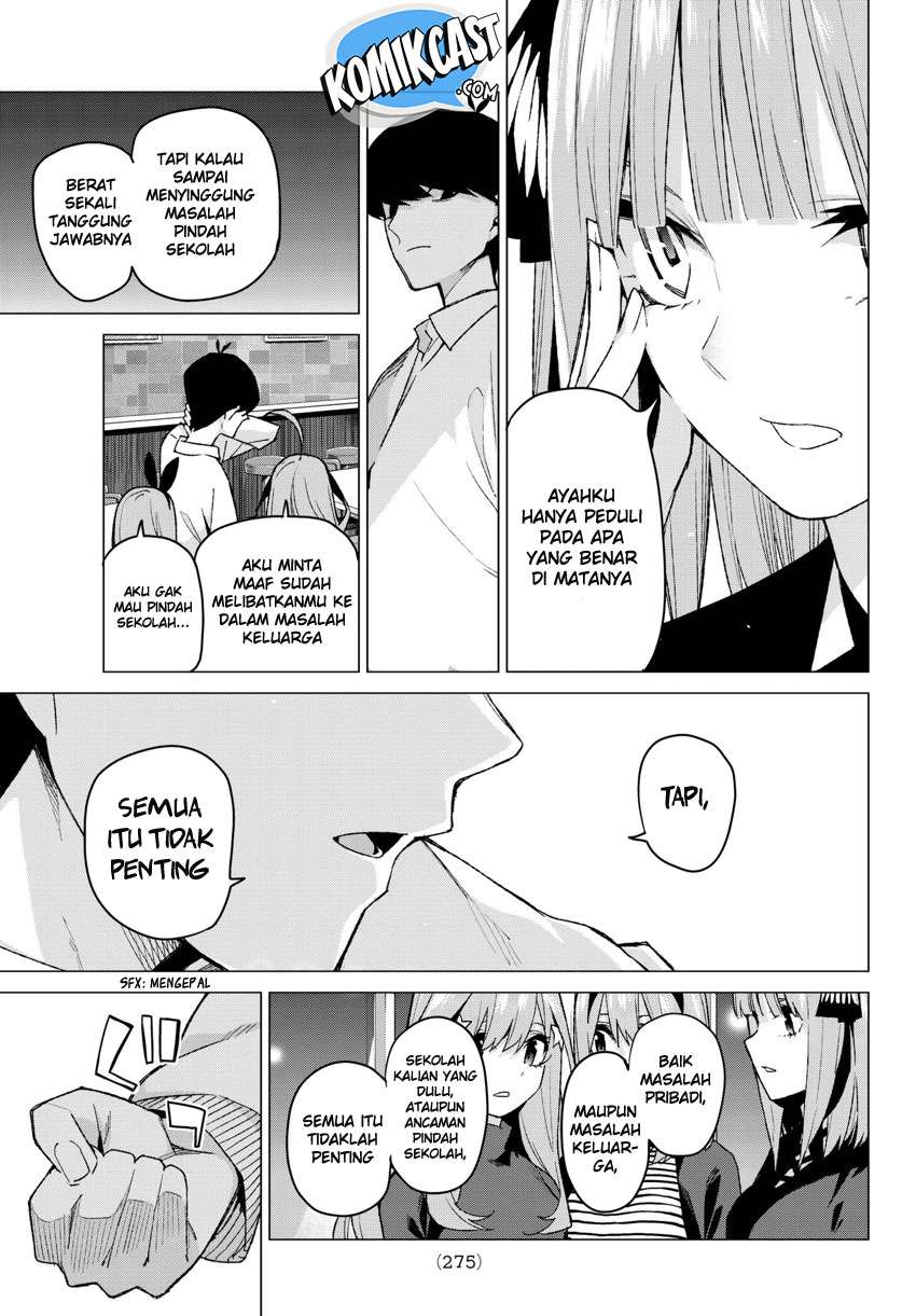 Go-toubun no Hanayome Chapter 54 - halaman 21