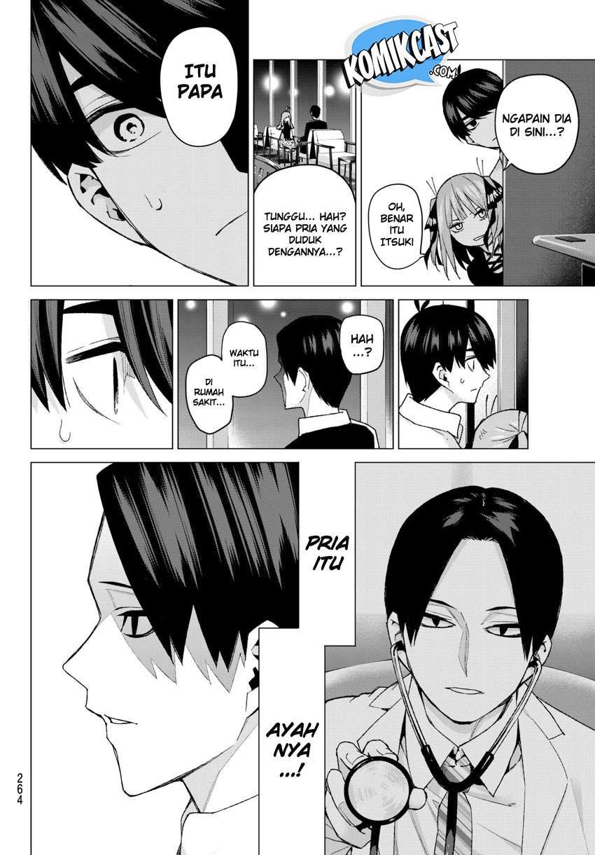 Go-toubun no Hanayome Chapter 54 - halaman 9