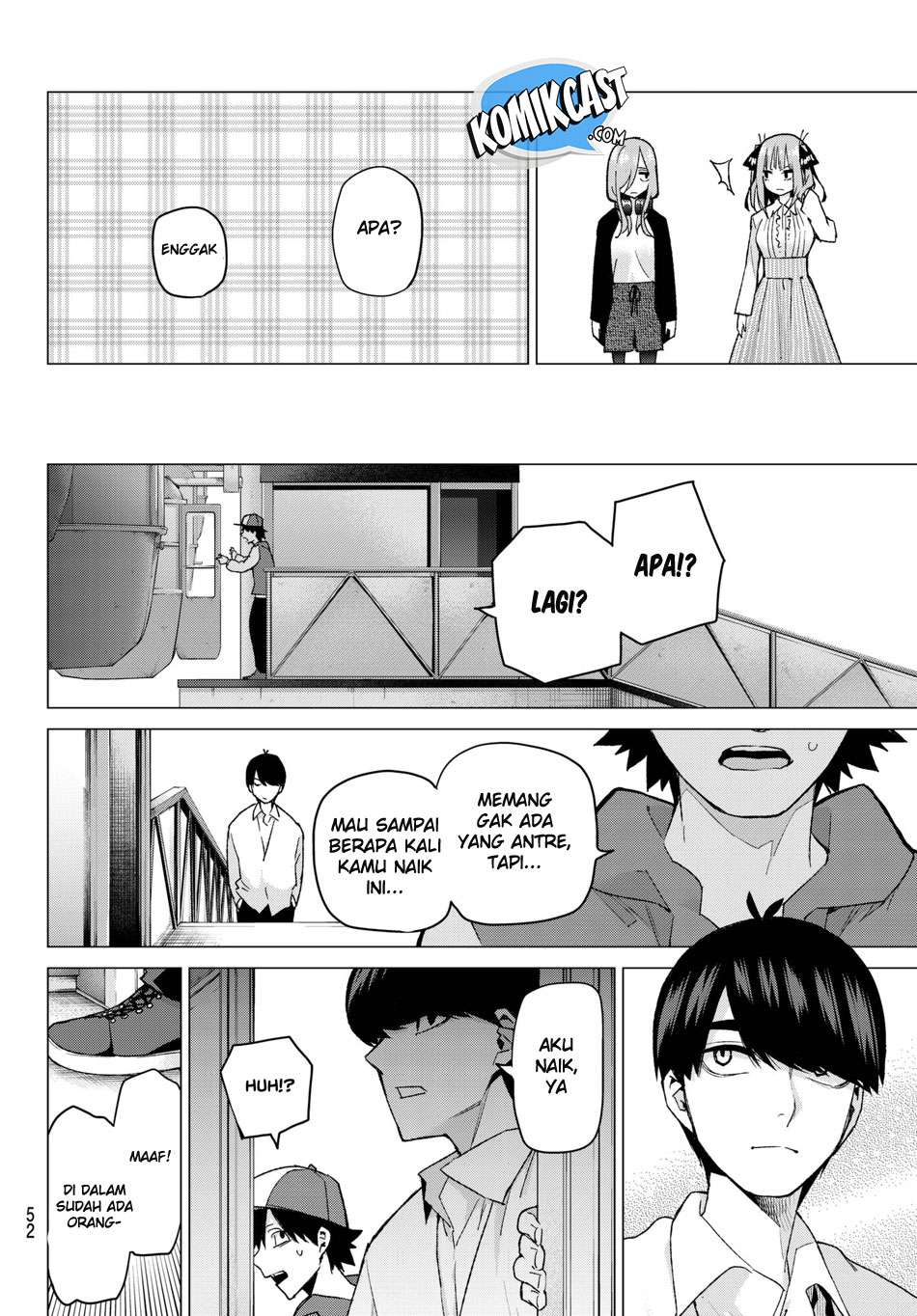 Go-toubun no Hanayome Chapter 56 - halaman 10
