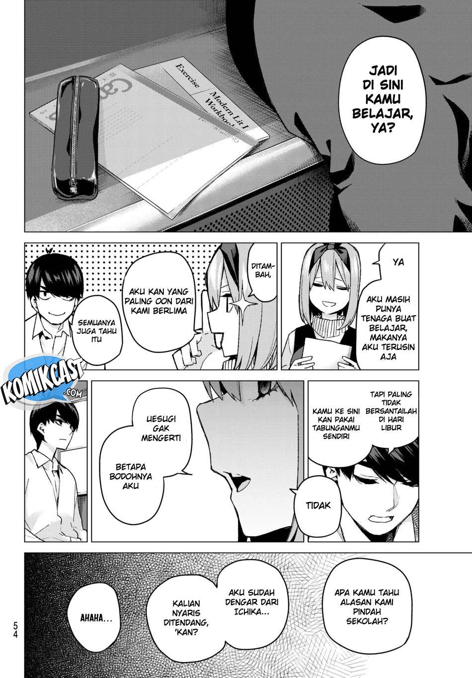 Go-toubun no Hanayome Chapter 56 - halaman 12