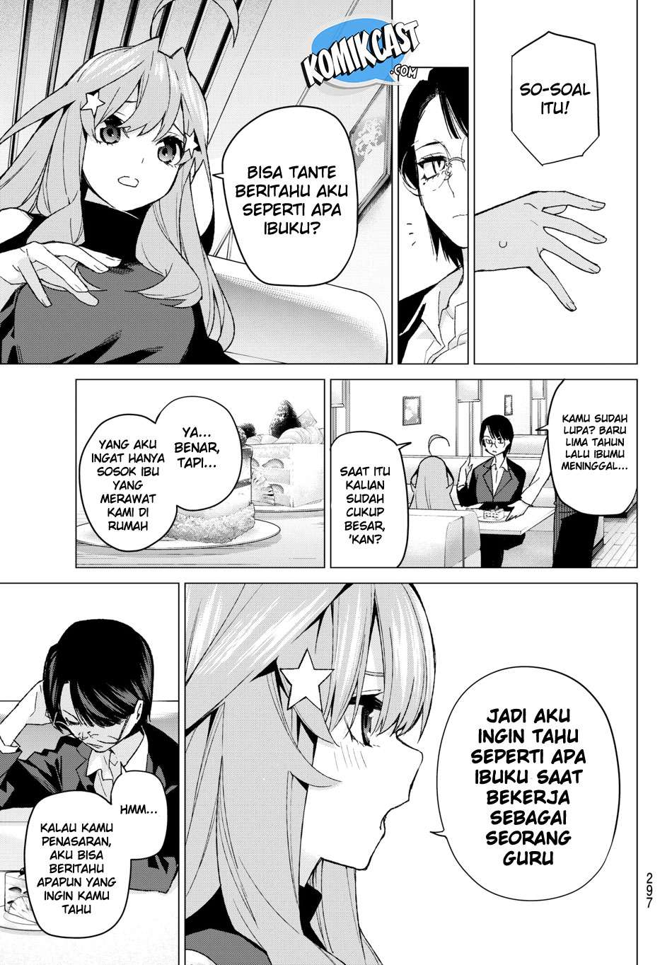 Go-toubun no Hanayome Chapter 57 - halaman 10
