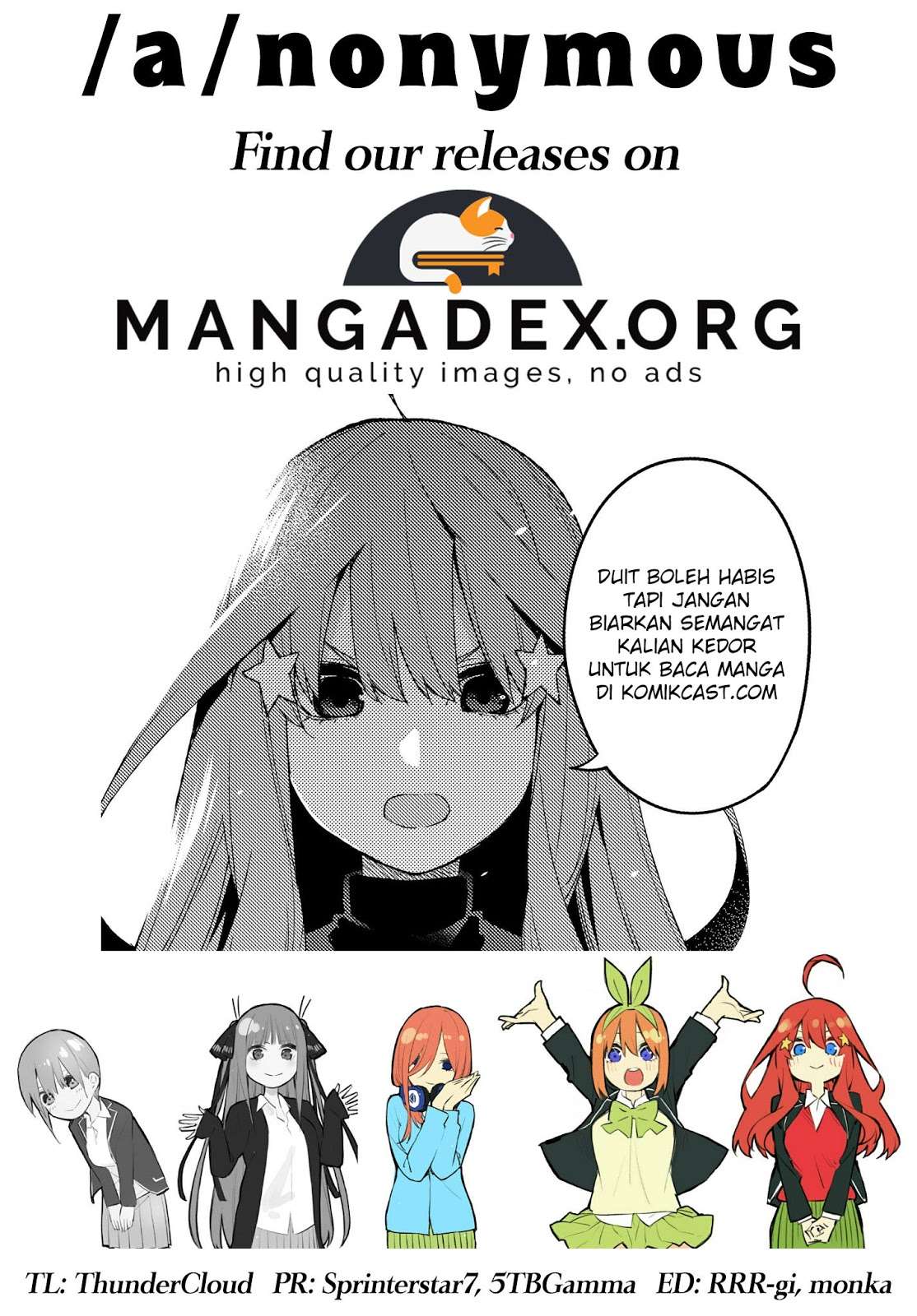 Go-toubun no Hanayome Chapter 57 - halaman 23