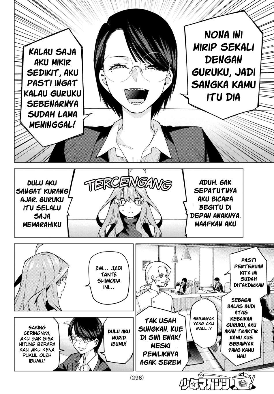Go-toubun no Hanayome Chapter 57 - halaman 9