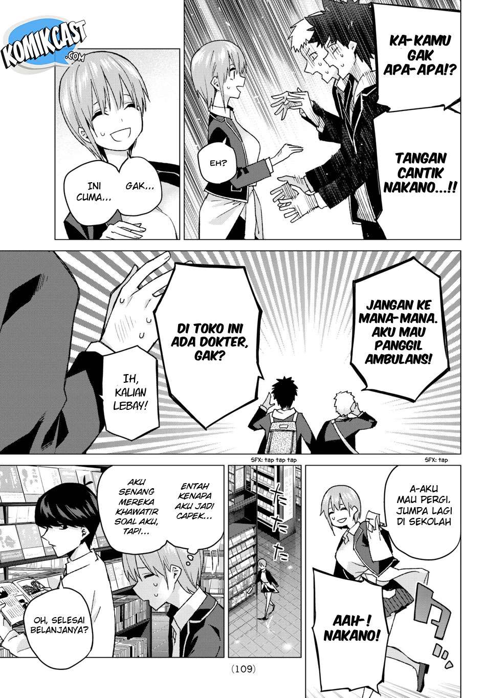 Go-toubun no Hanayome Chapter 58 - halaman 13