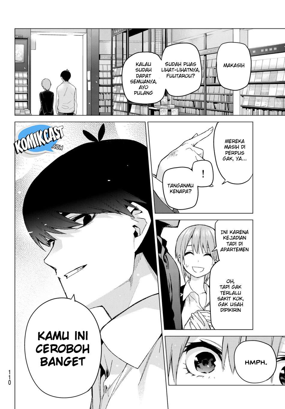 Go-toubun no Hanayome Chapter 58 - halaman 14