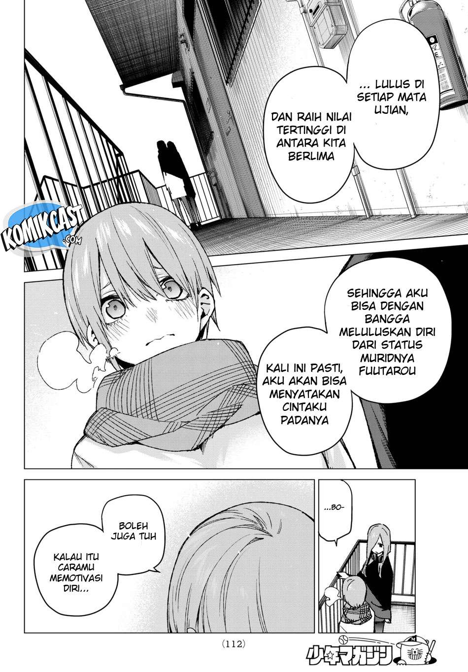 Go-toubun no Hanayome Chapter 58 - halaman 16