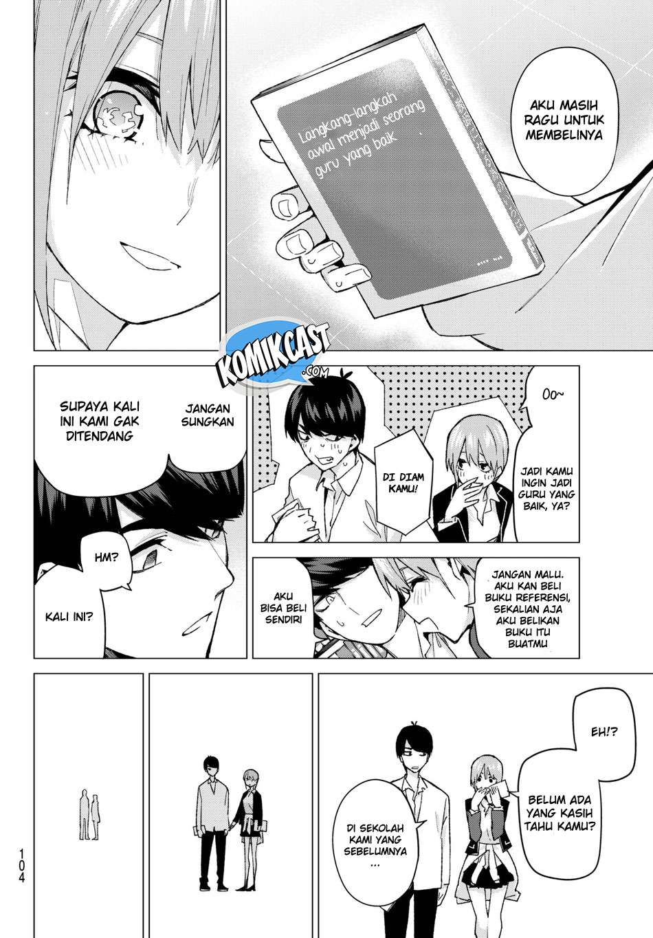Go-toubun no Hanayome Chapter 58 - halaman 8