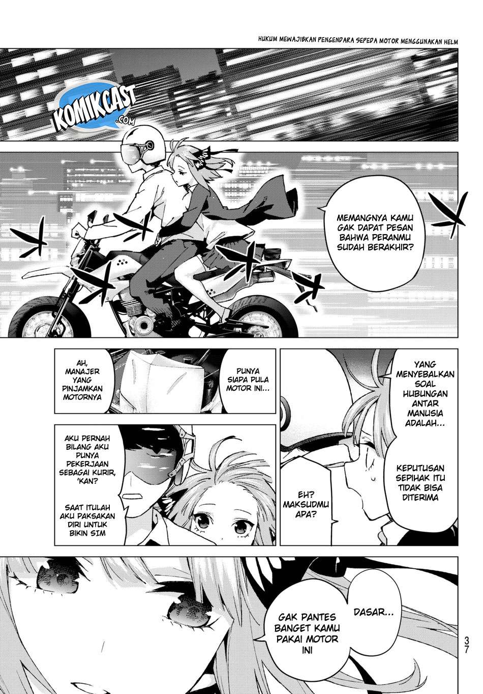 Go-toubun no Hanayome Chapter 59 - halaman 19