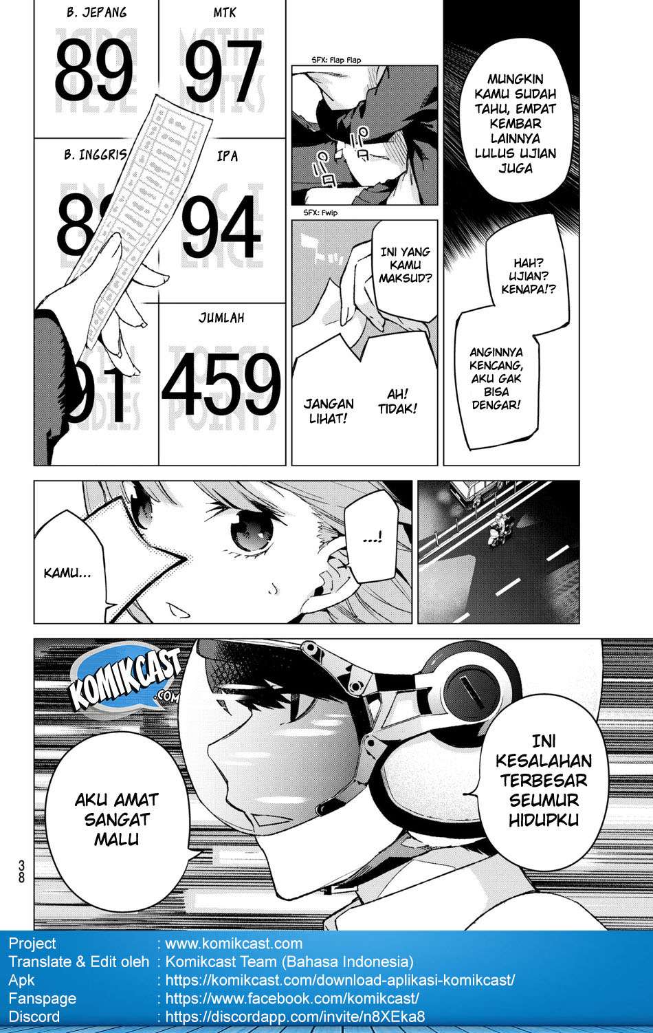 Go-toubun no Hanayome Chapter 59 - halaman 20