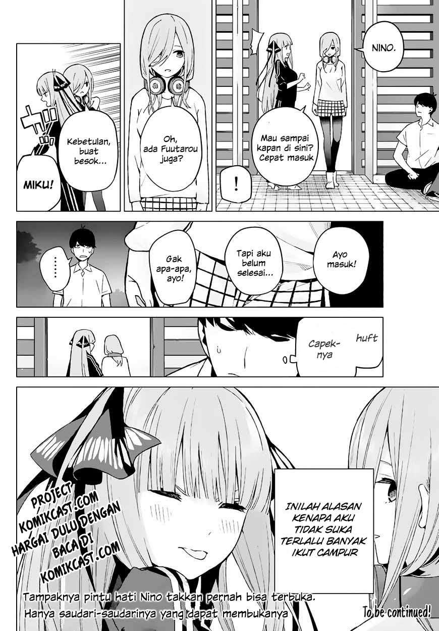 Go-toubun no Hanayome Chapter 6 - halaman 20