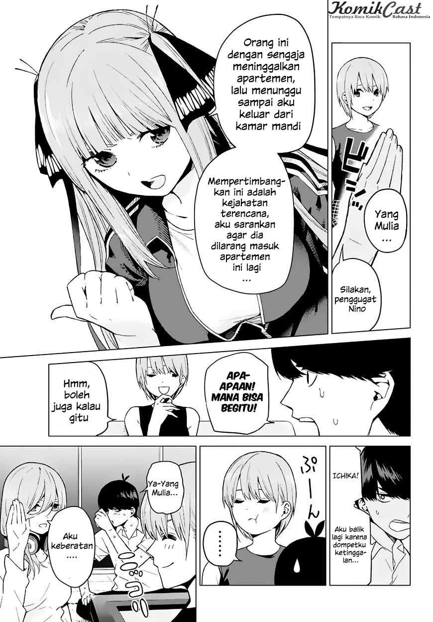 Go-toubun no Hanayome Chapter 6 - halaman 4
