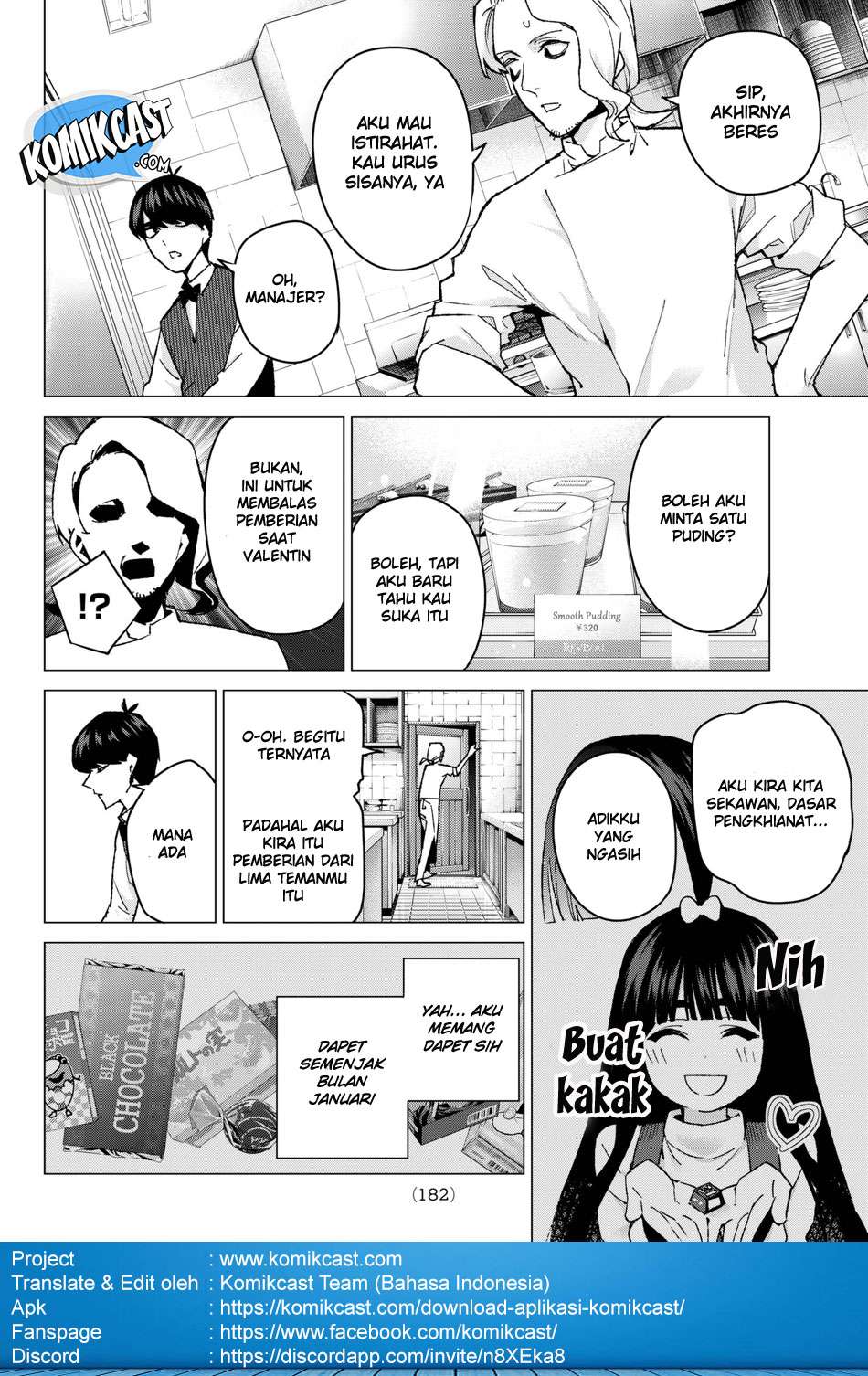 Go-toubun no Hanayome Chapter 60 - halaman 12