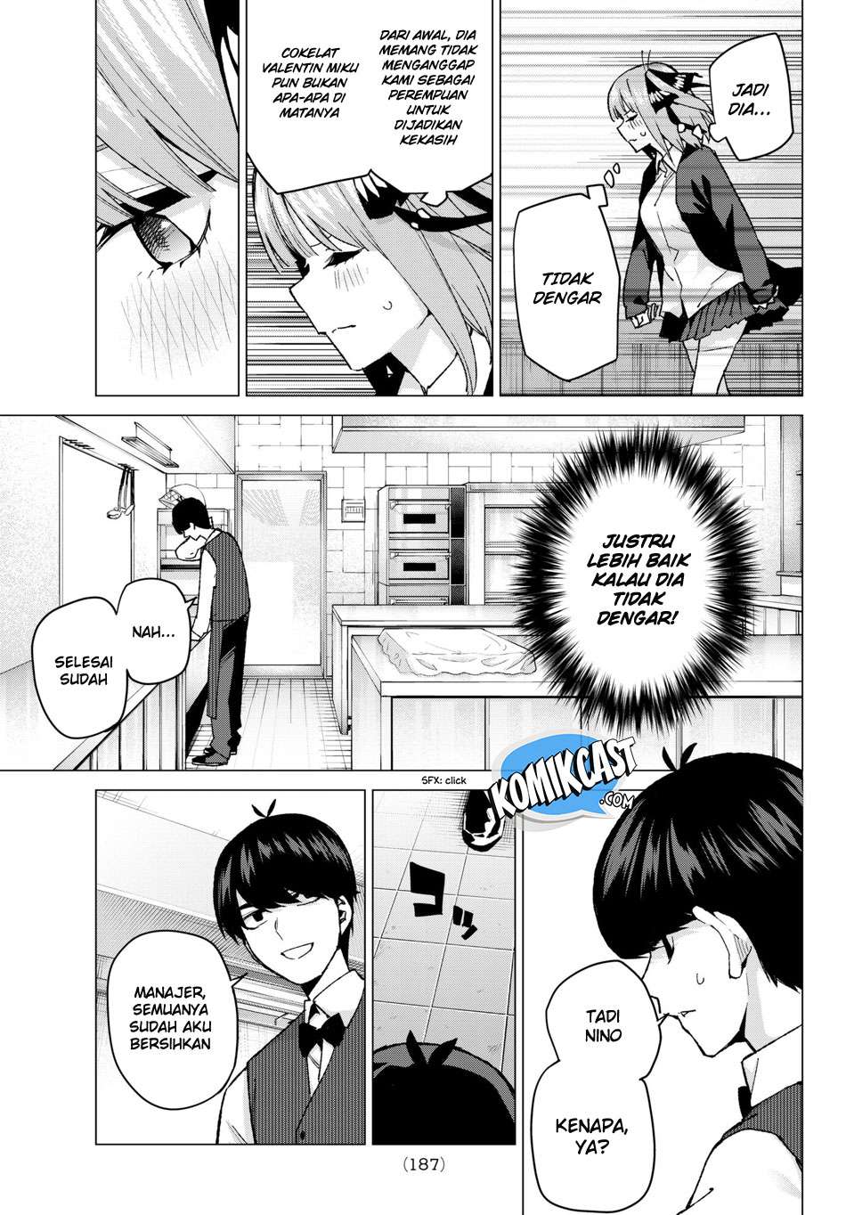 Go-toubun no Hanayome Chapter 60 - halaman 17