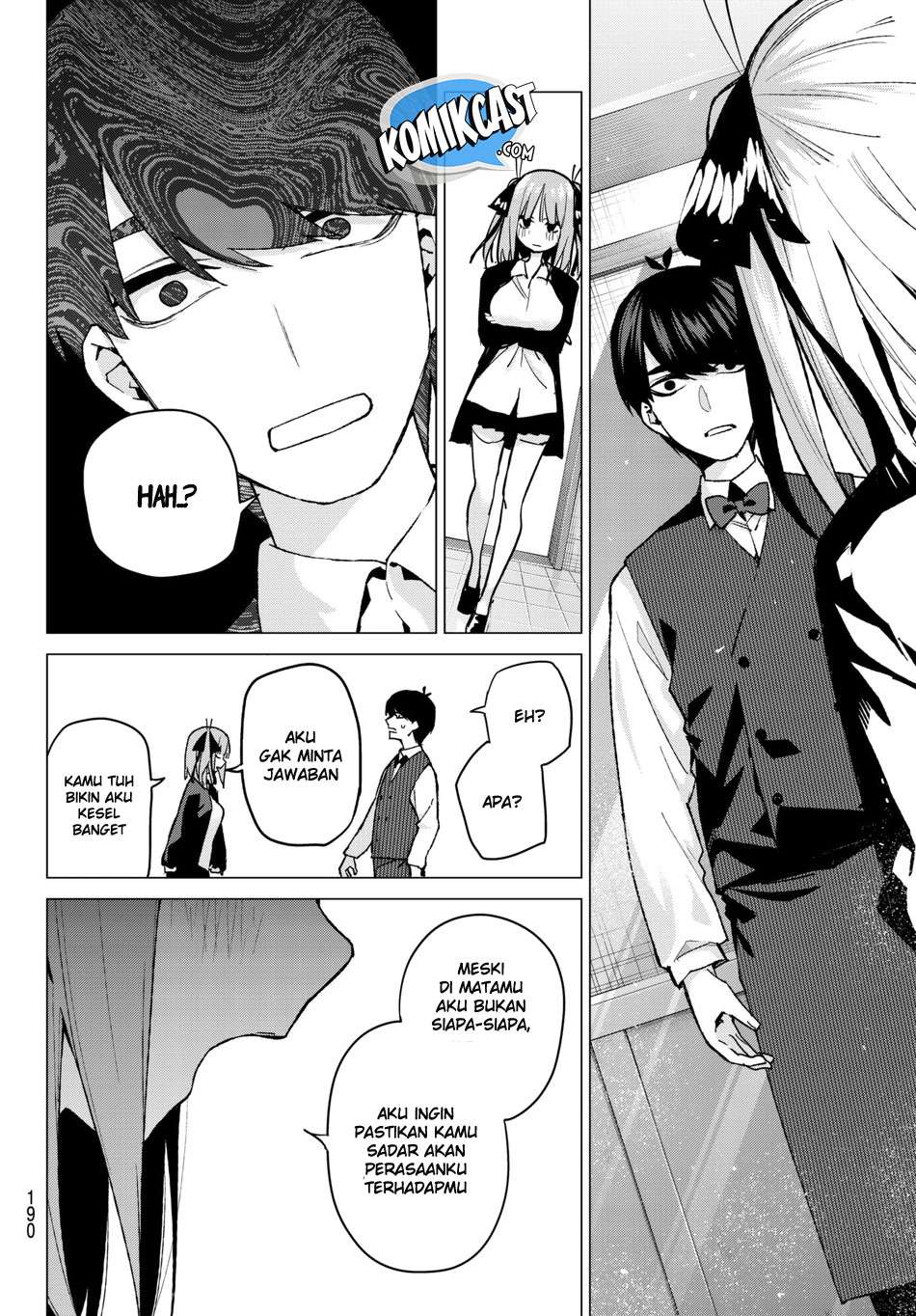 Go-toubun no Hanayome Chapter 60 - halaman 19