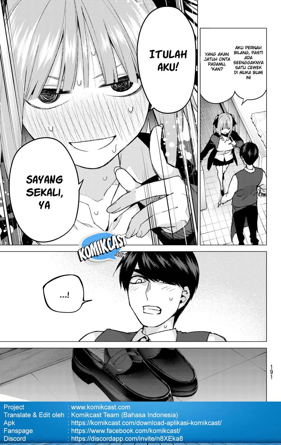 Go-toubun no Hanayome Chapter 60 - halaman 20