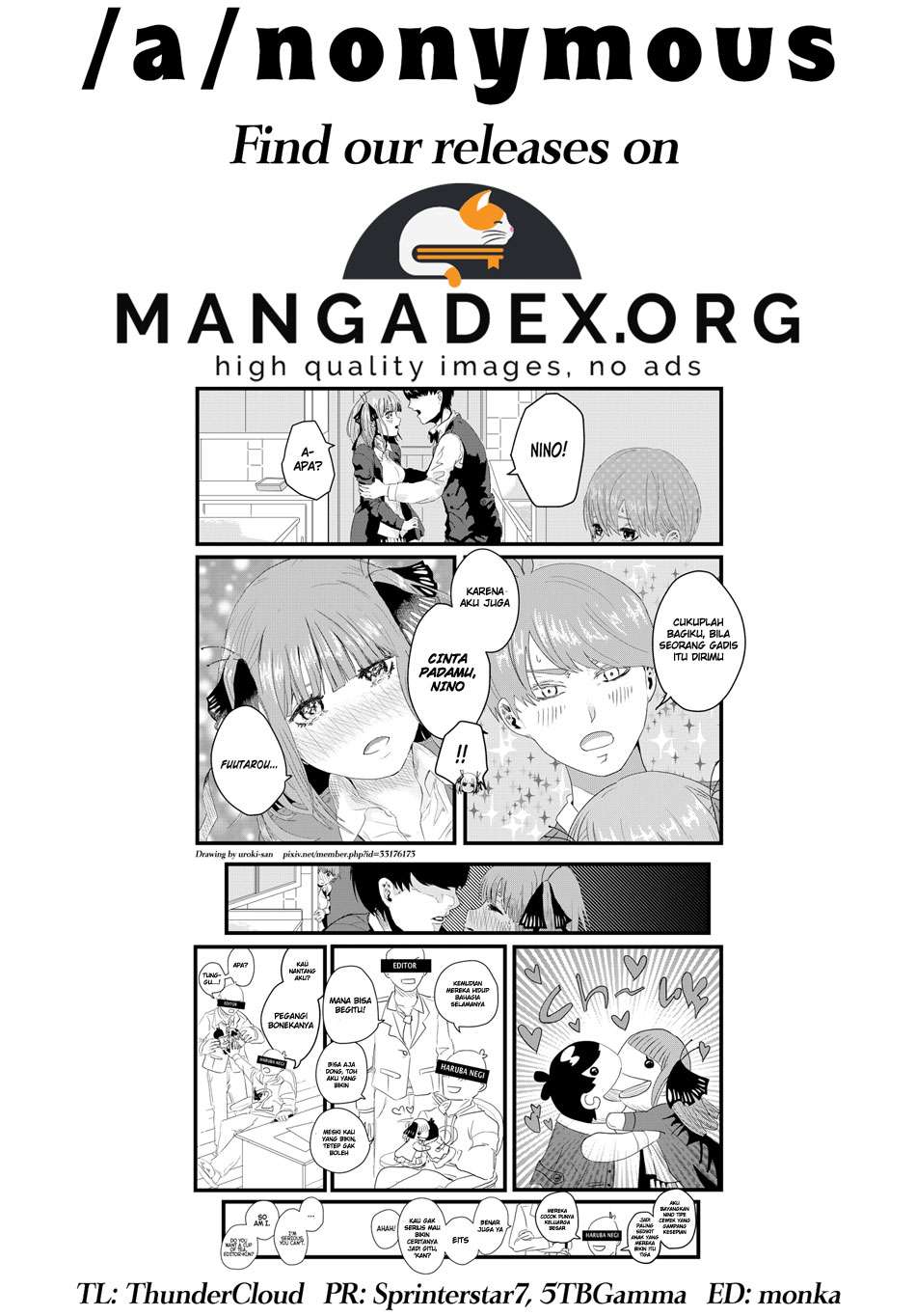 Go-toubun no Hanayome Chapter 60 - halaman 22