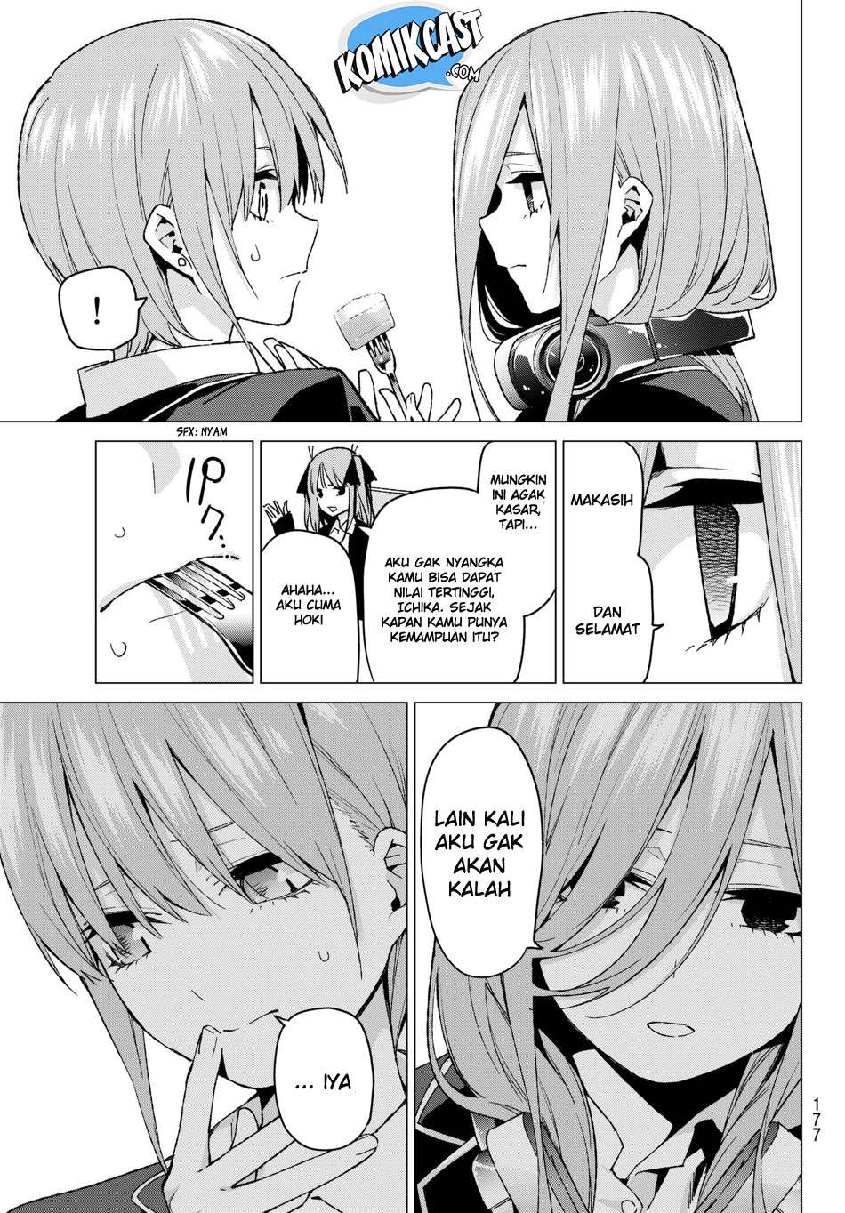 Go-toubun no Hanayome Chapter 60 - halaman 7