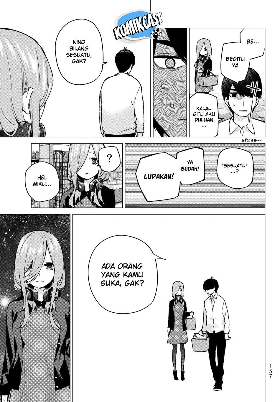 Go-toubun no Hanayome Chapter 61 - halaman 11