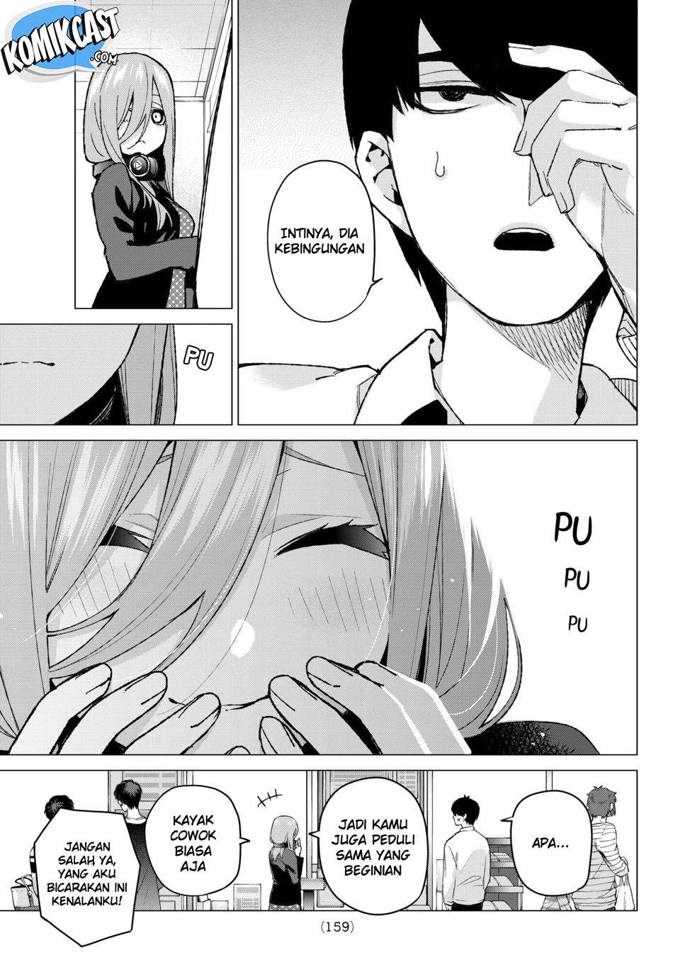 Go-toubun no Hanayome Chapter 61 - halaman 13