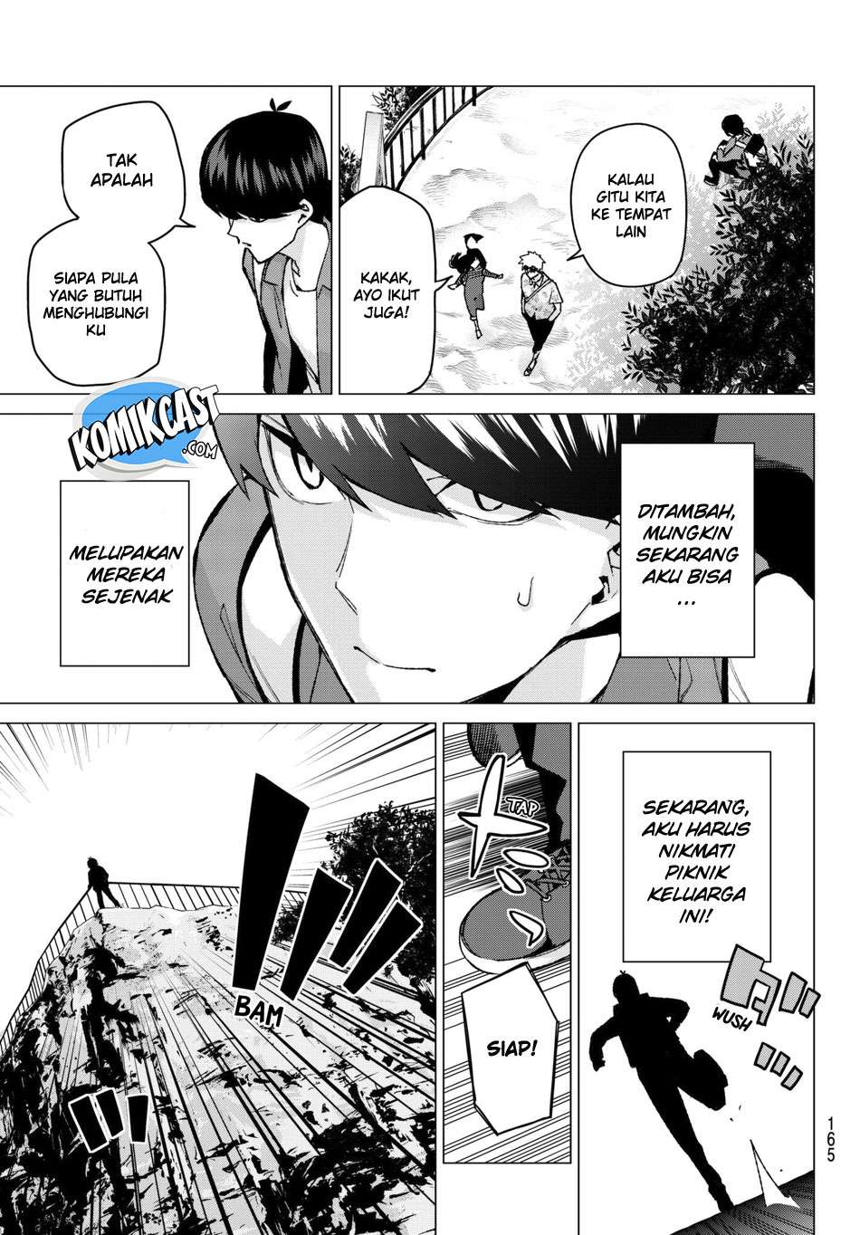 Go-toubun no Hanayome Chapter 61 - halaman 18