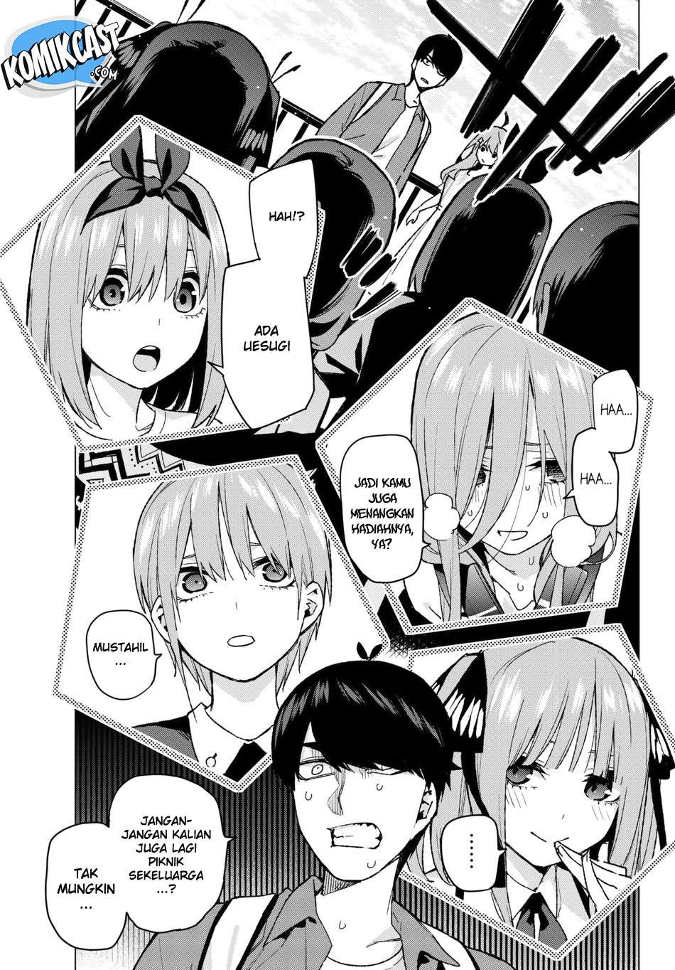 Go-toubun no Hanayome Chapter 61 - halaman 20