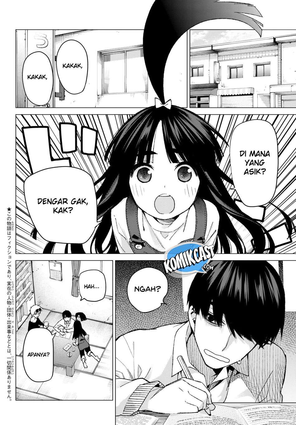 Go-toubun no Hanayome Chapter 61 - halaman 4