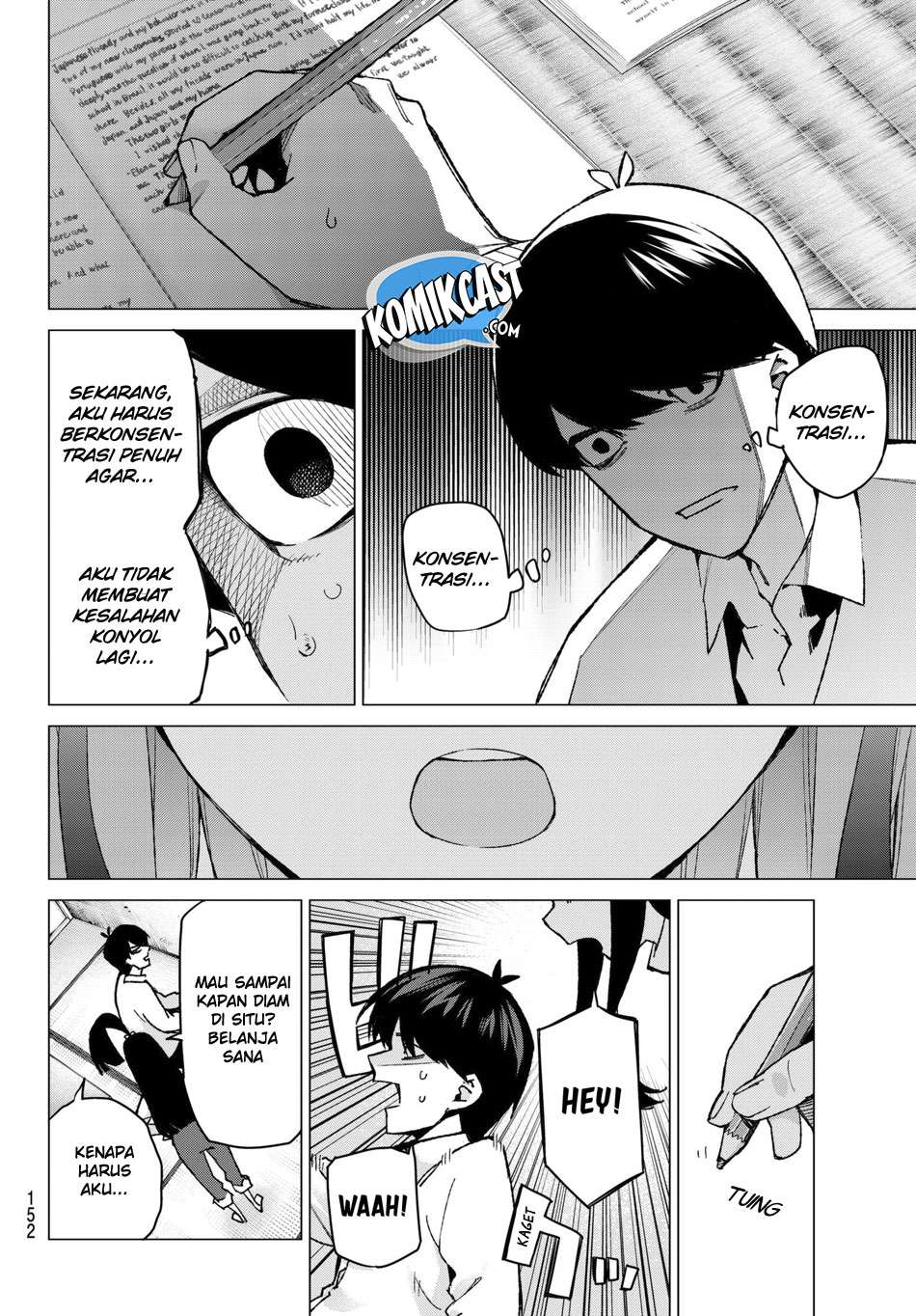 Go-toubun no Hanayome Chapter 61 - halaman 6
