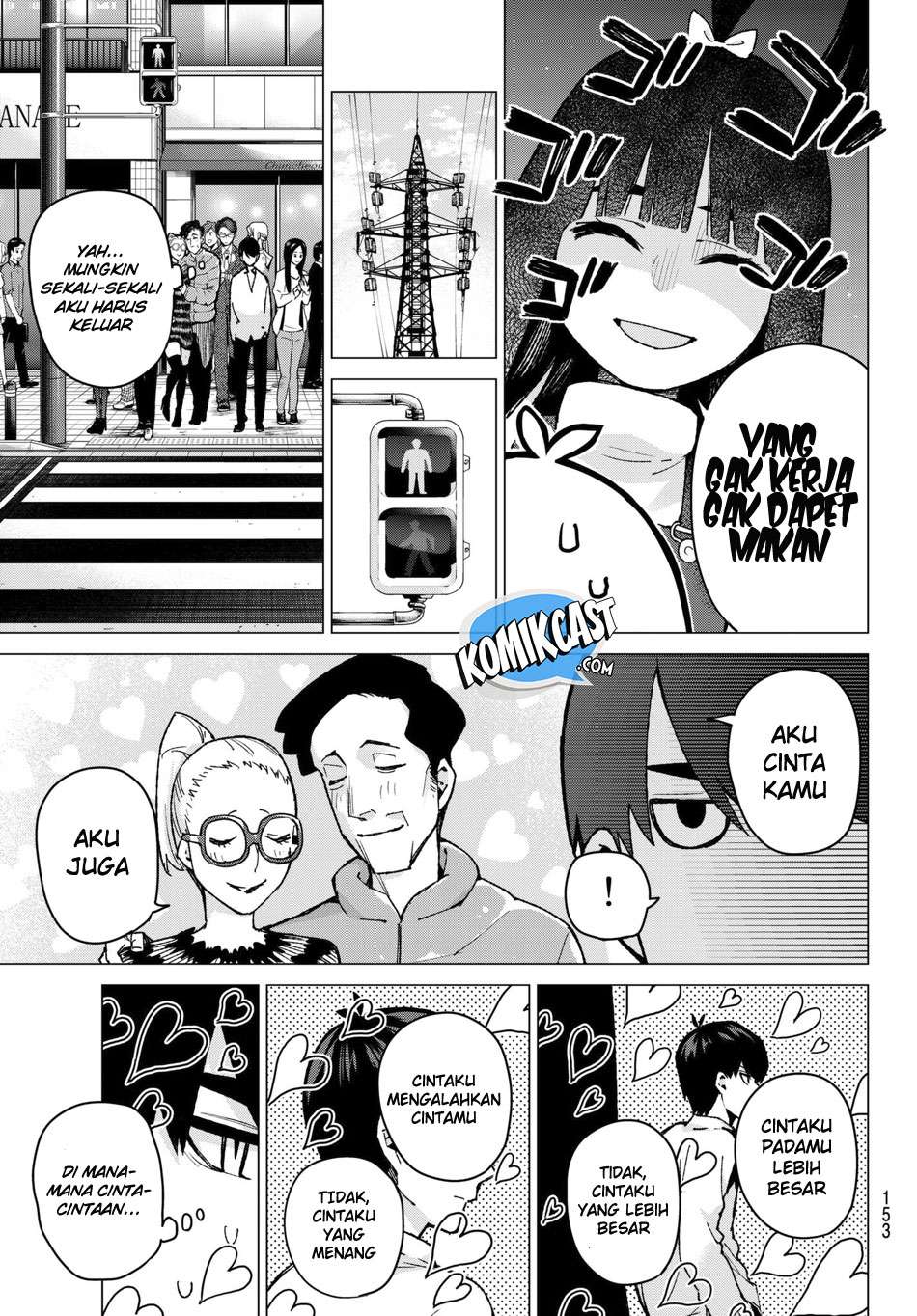Go-toubun no Hanayome Chapter 61 - halaman 7