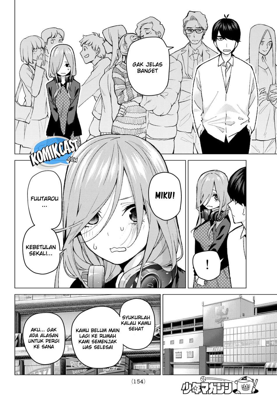 Go-toubun no Hanayome Chapter 61 - halaman 8
