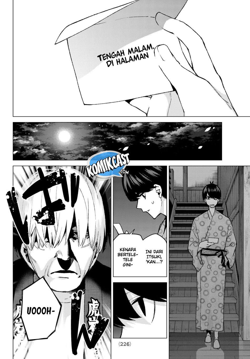 Go-toubun no Hanayome Chapter 62 - halaman 16
