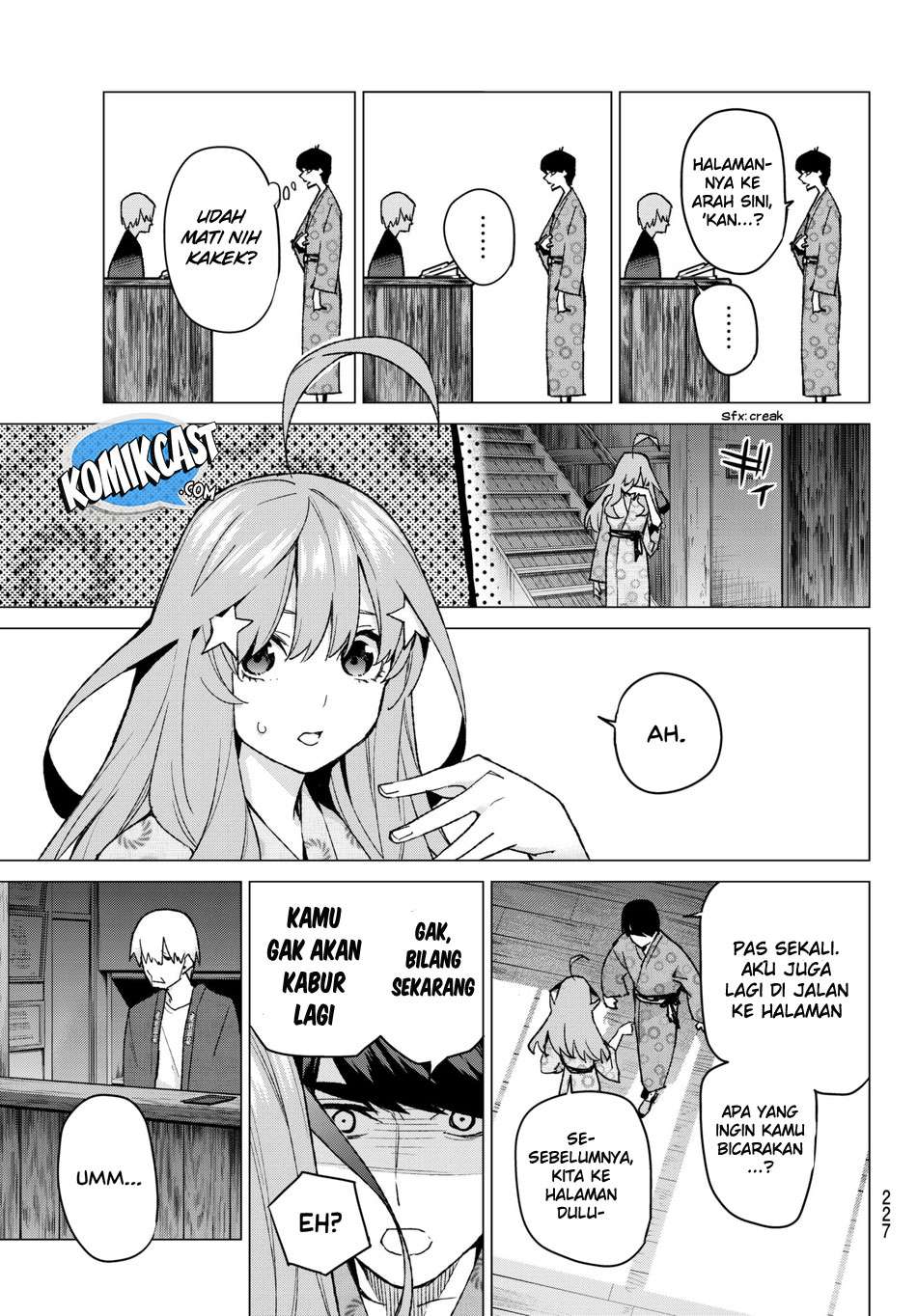 Go-toubun no Hanayome Chapter 62 - halaman 17