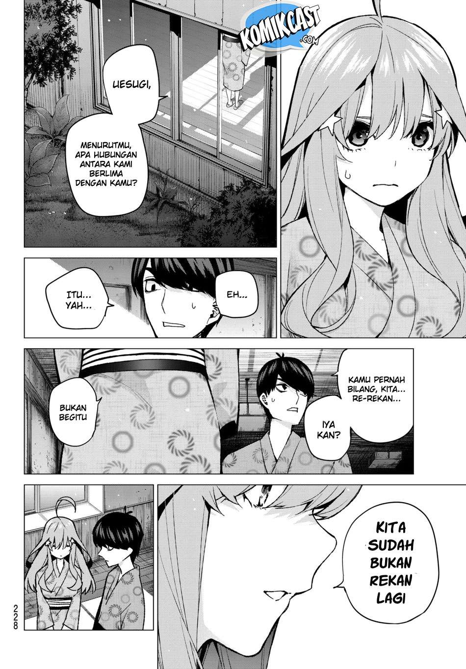 Go-toubun no Hanayome Chapter 62 - halaman 18
