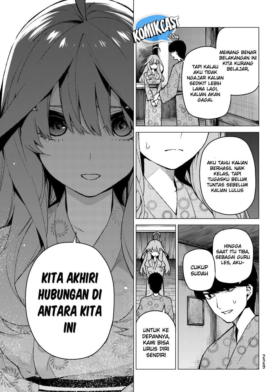 Go-toubun no Hanayome Chapter 62 - halaman 19