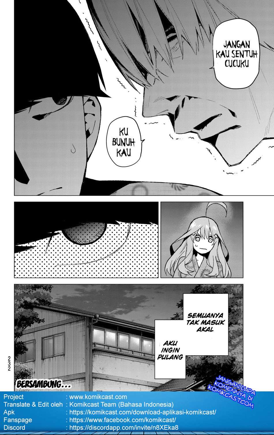 Go-toubun no Hanayome Chapter 62 - halaman 22