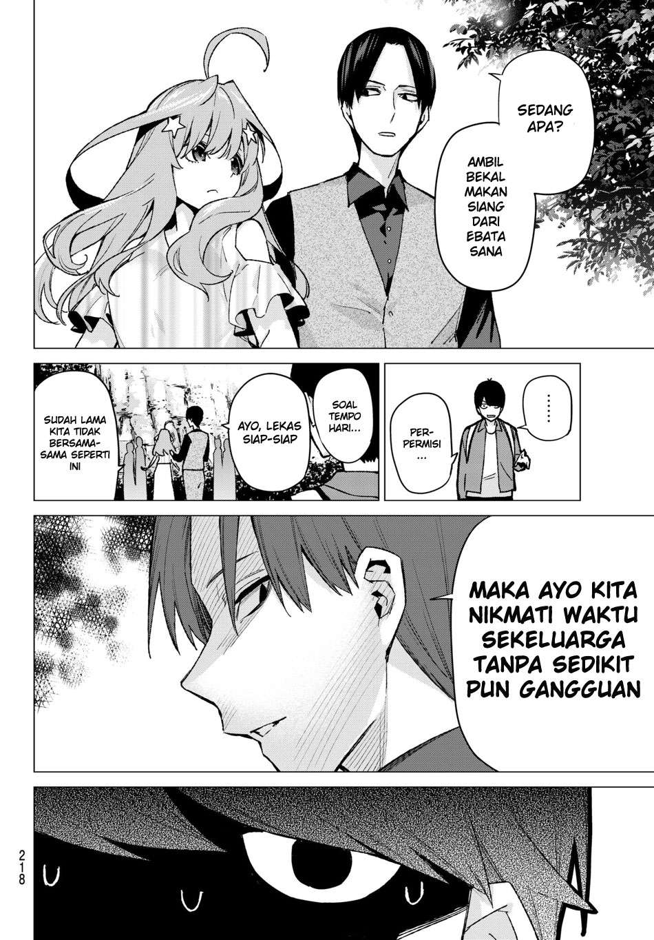 Go-toubun no Hanayome Chapter 62 - halaman 8