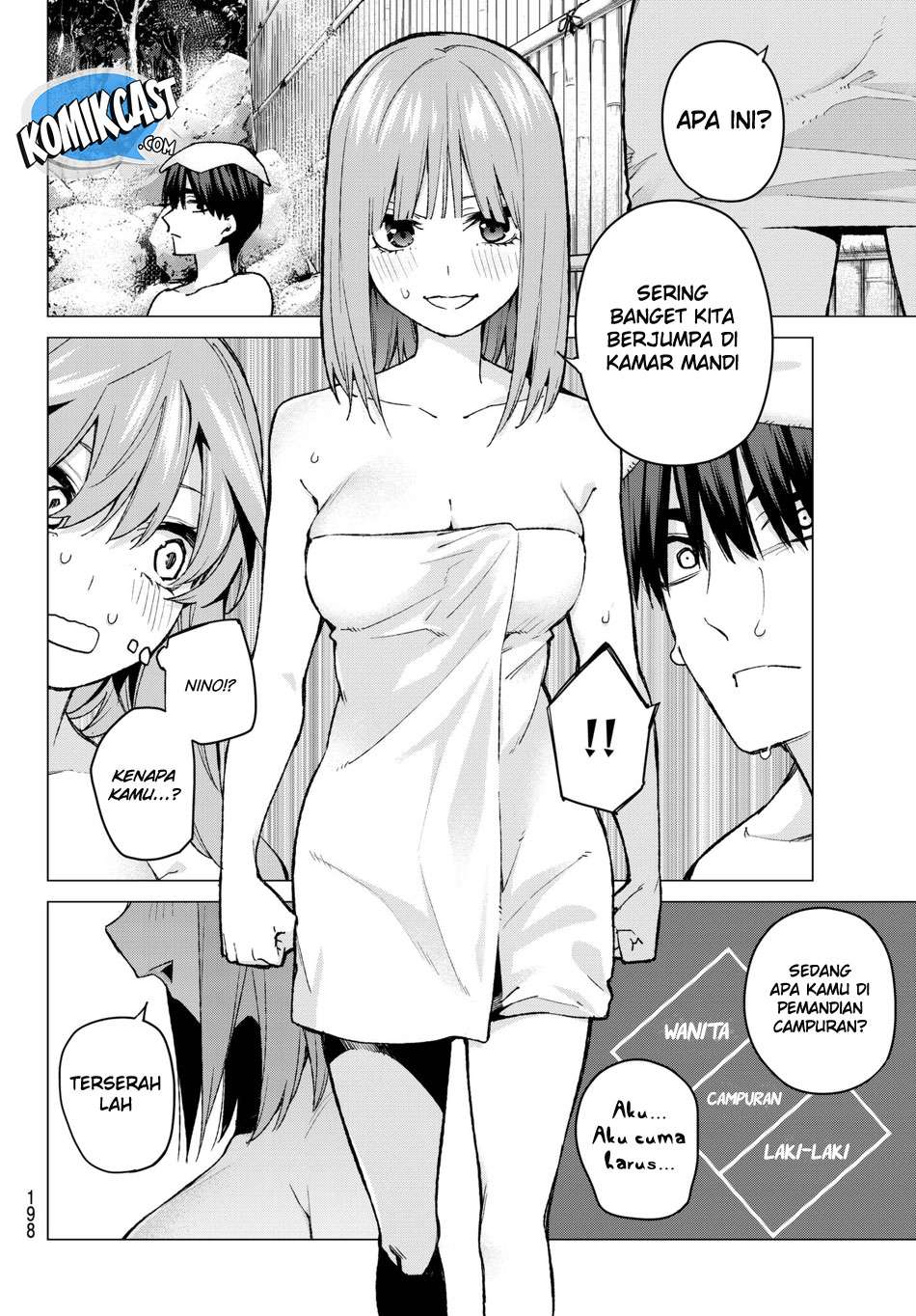 Go-toubun no Hanayome Chapter 63 - halaman 10