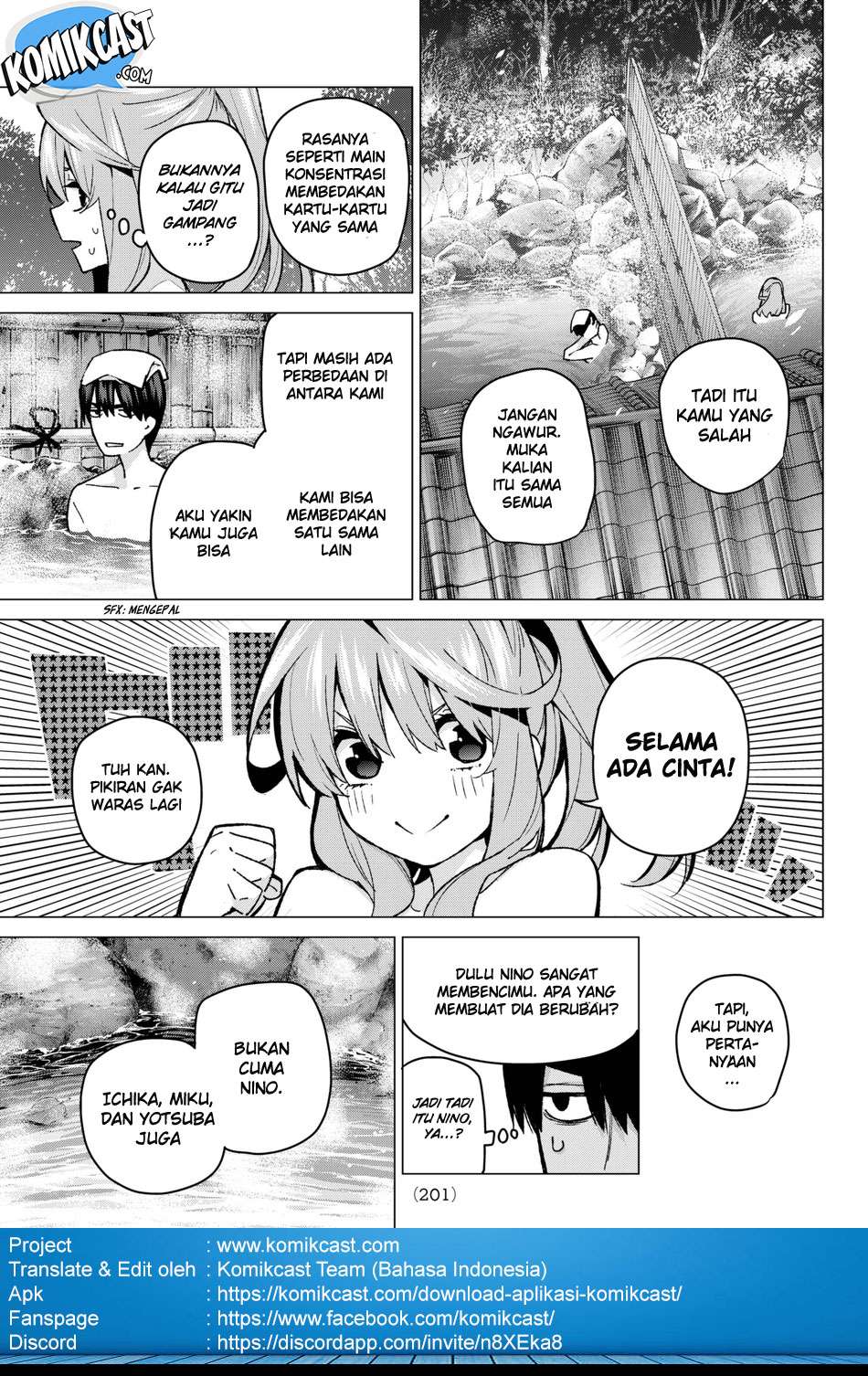 Go-toubun no Hanayome Chapter 63 - halaman 14