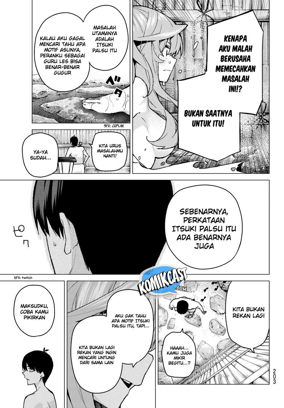 Go-toubun no Hanayome Chapter 63 - halaman 16