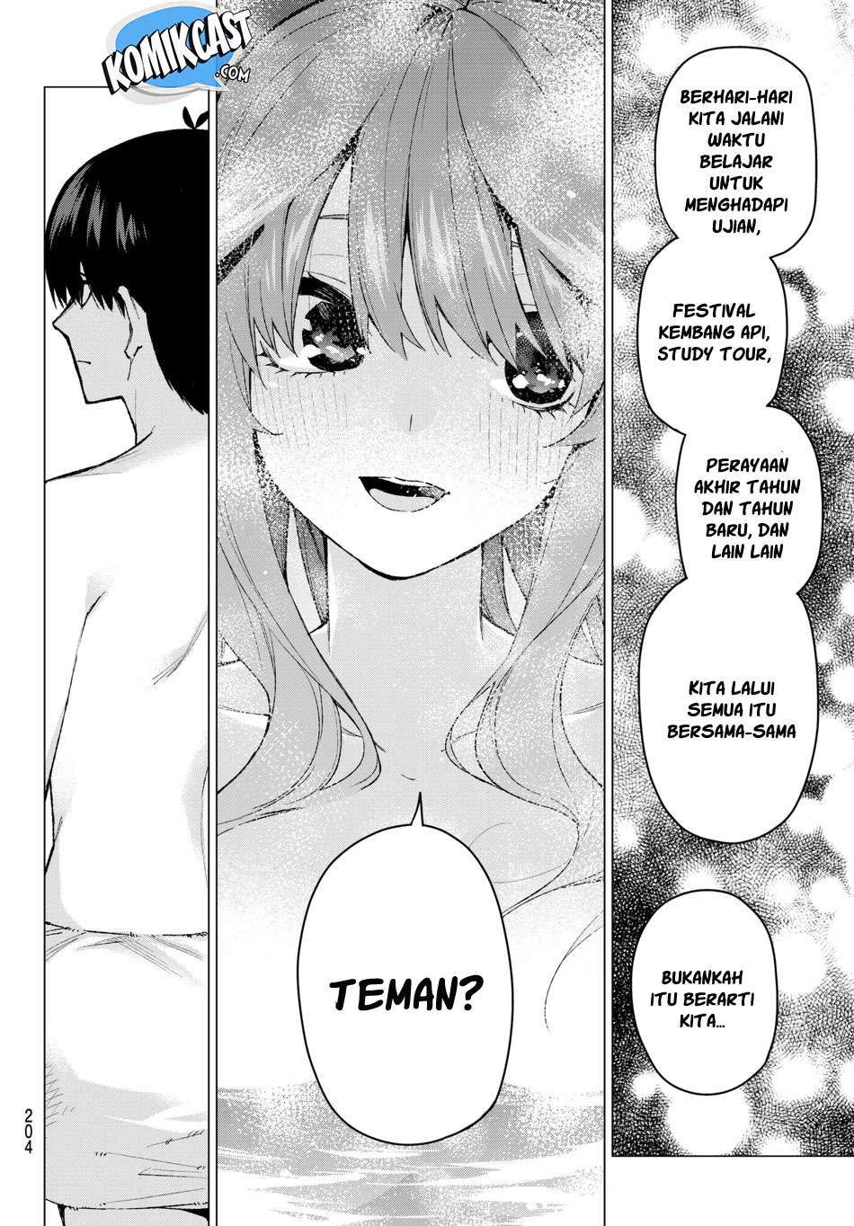 Go-toubun no Hanayome Chapter 63 - halaman 17