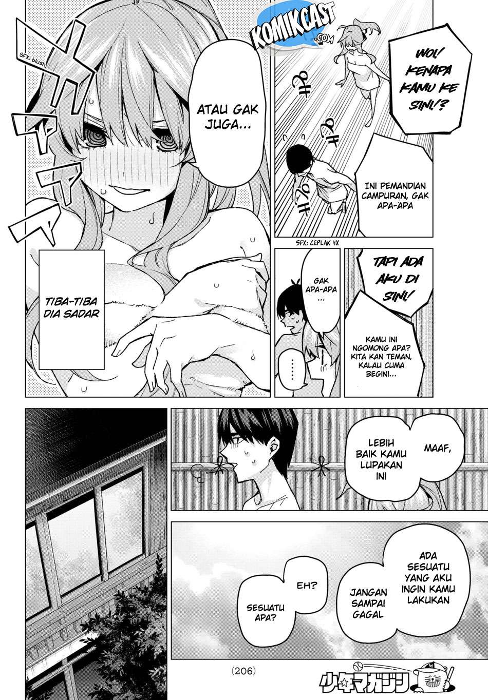 Go-toubun no Hanayome Chapter 63 - halaman 19