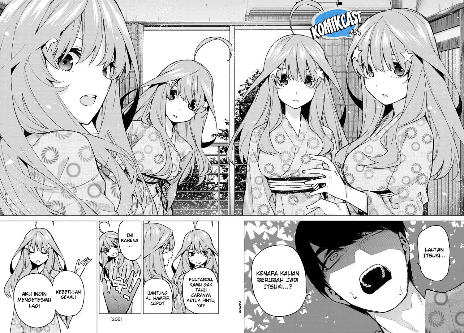 Go-toubun no Hanayome Chapter 63 - halaman 21