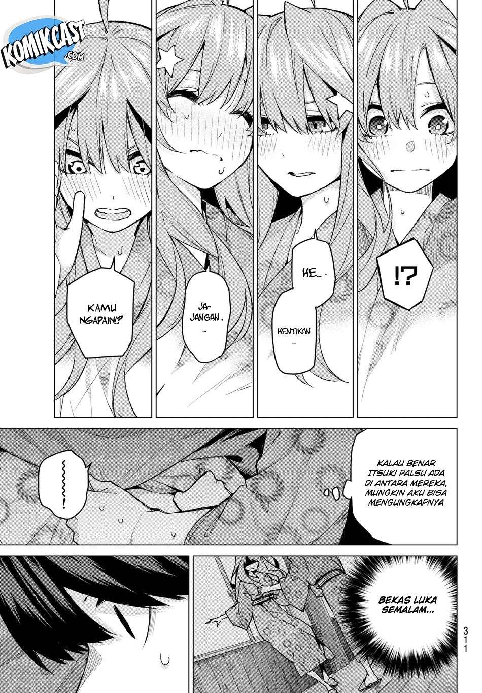 Go-toubun no Hanayome Chapter 64 - halaman 12