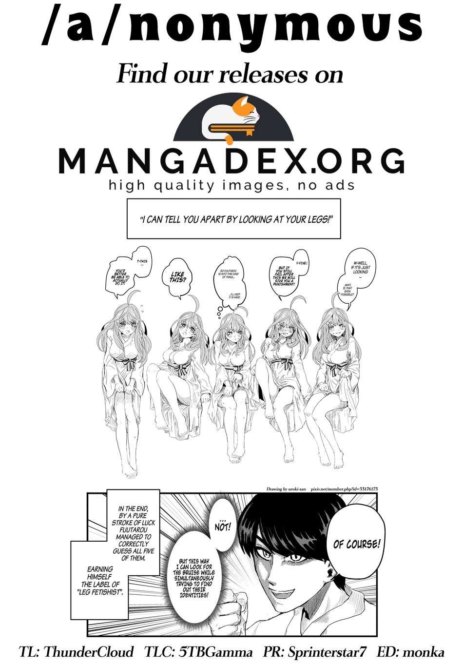 Go-toubun no Hanayome Chapter 64 - halaman 25