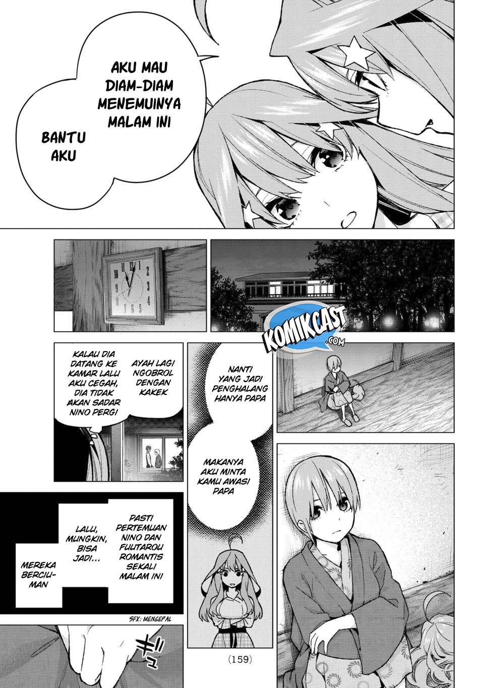 Go-toubun no Hanayome Chapter 65 - halaman 17