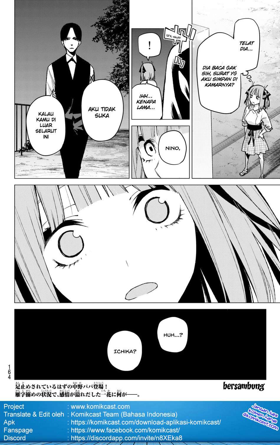 Go-toubun no Hanayome Chapter 65 - halaman 22