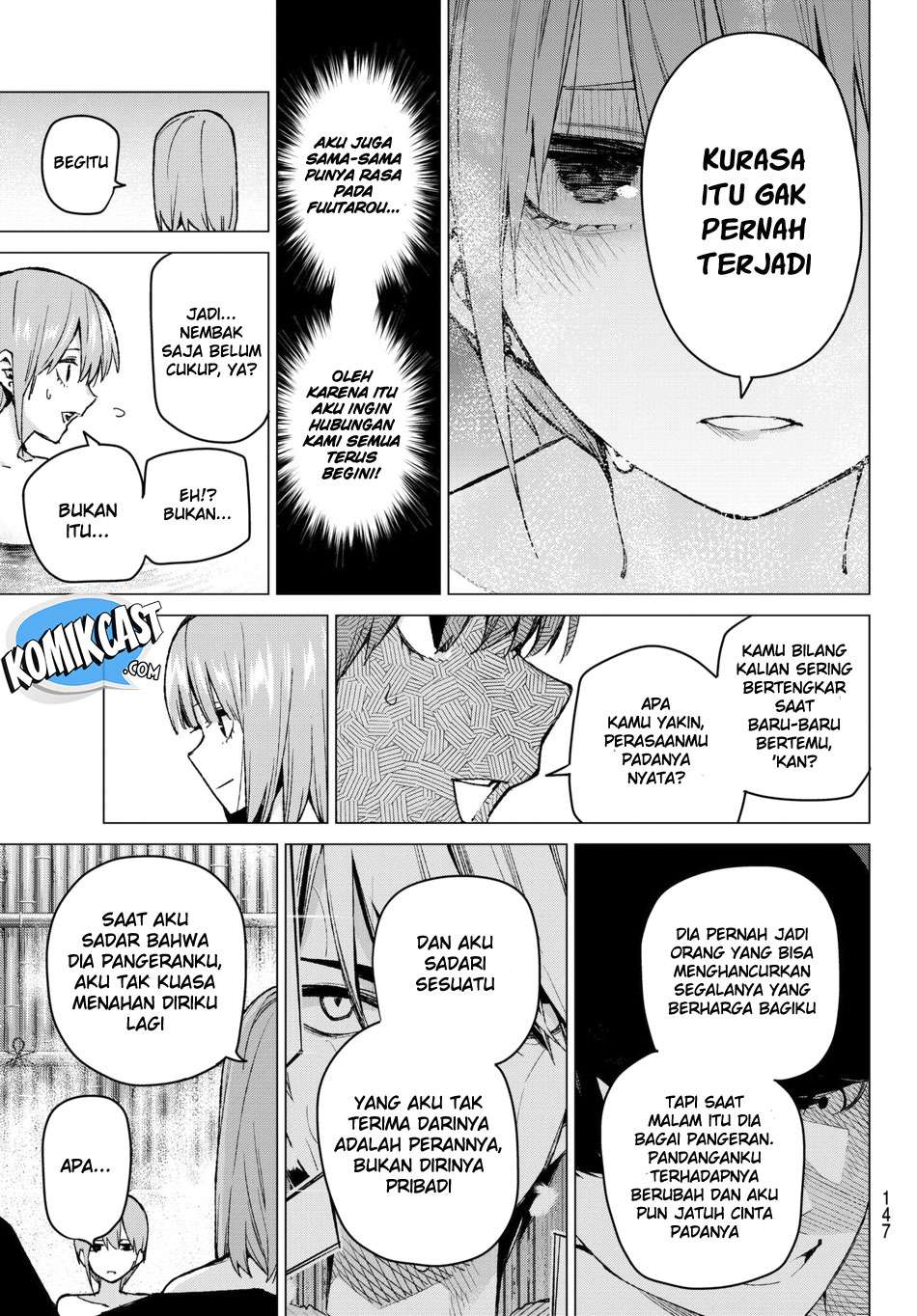 Go-toubun no Hanayome Chapter 65 - halaman 5