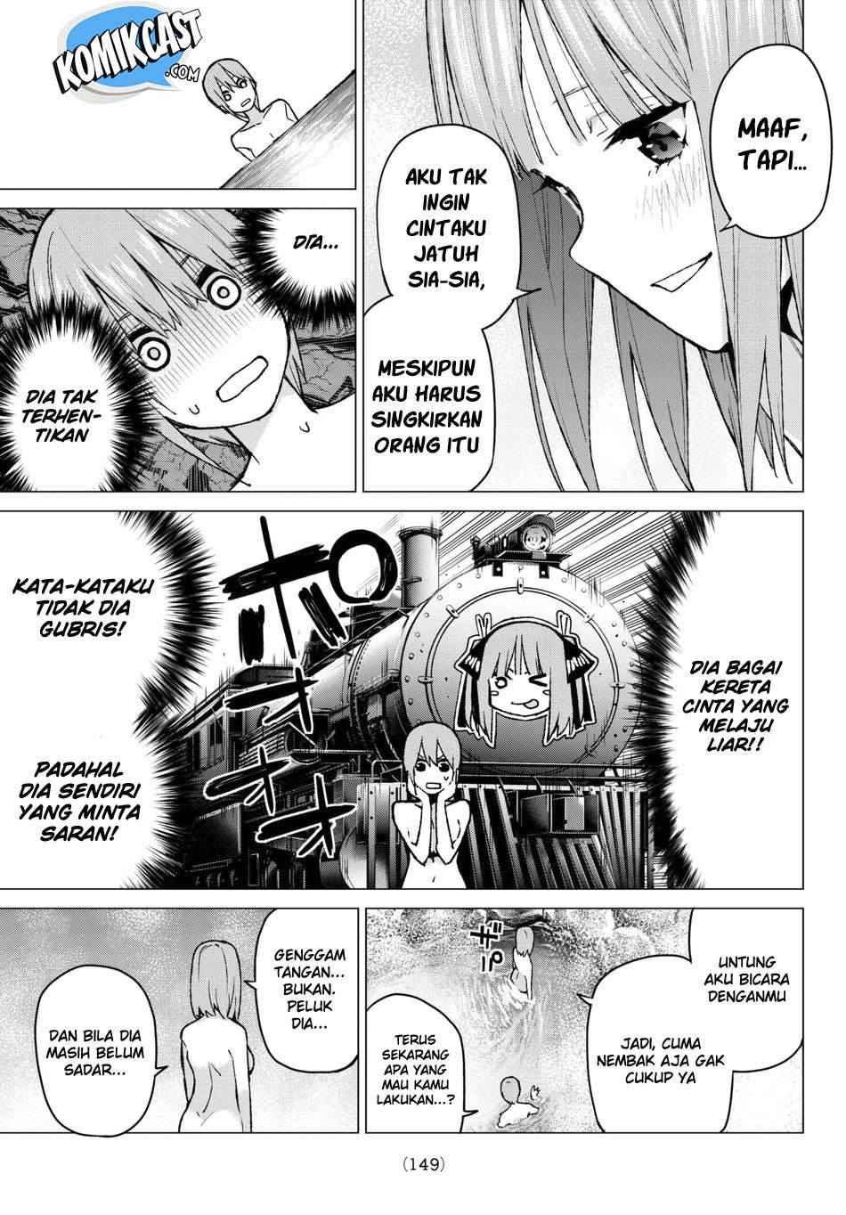 Go-toubun no Hanayome Chapter 65 - halaman 7