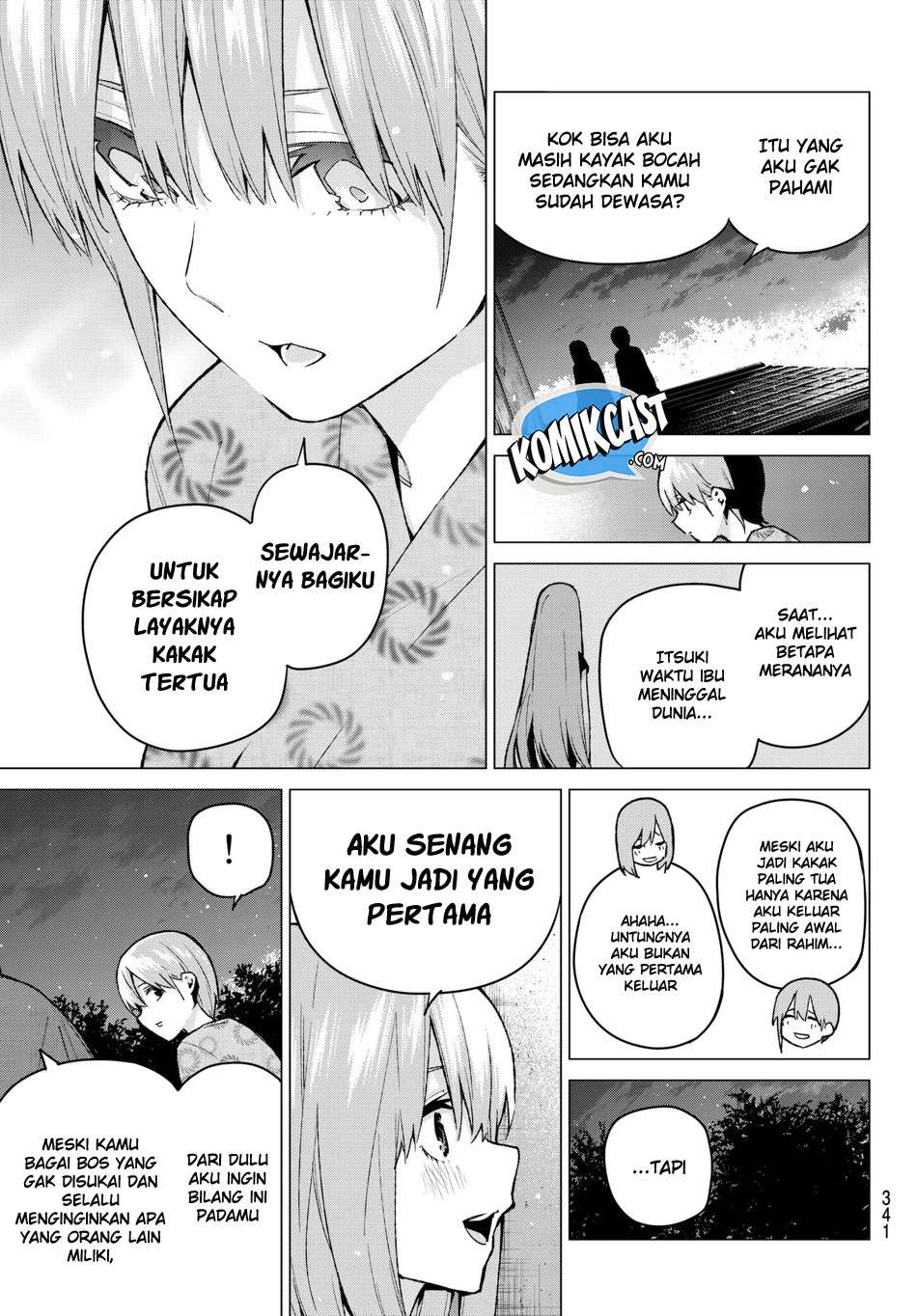 Go-toubun no Hanayome Chapter 66 - halaman 11